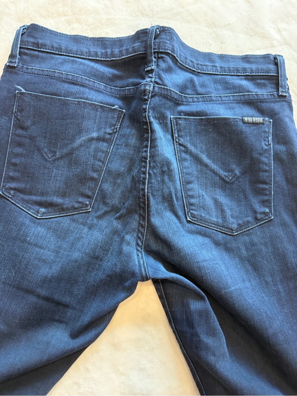 Hudson Jeans Women's Skinny Dark Blue Denim